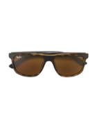 Ray Ban Junior Wayfarer Sunglasses, Boy's, Brown