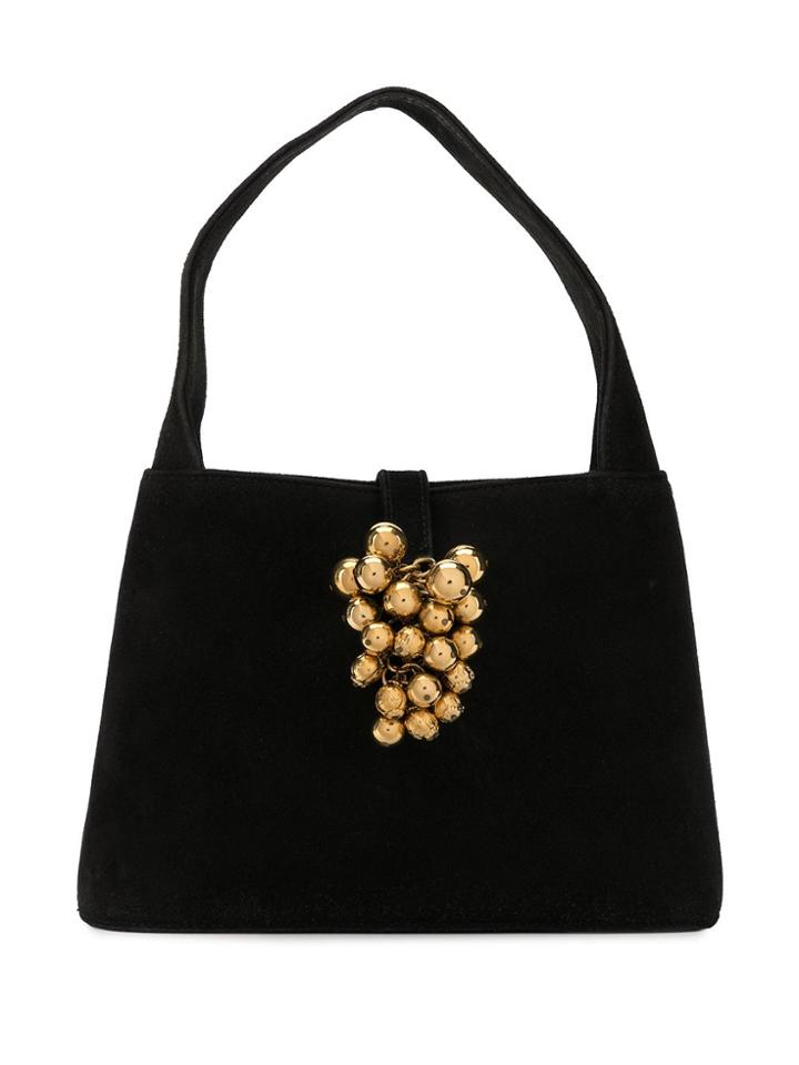 Salvatore Ferragamo Pre-owned Bauble Charm Tote Bag - Black