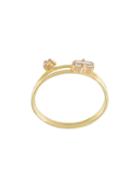 Wouters & Hendrix Gold 'baguette' Diamond Ring
