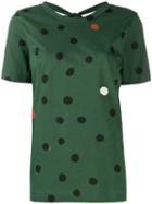 Chinti & Parker Polka Dot T-shirt - Green