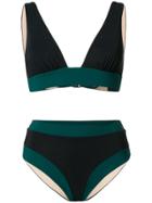 Zeus+dione Aegina Two-piece Bikini - Black