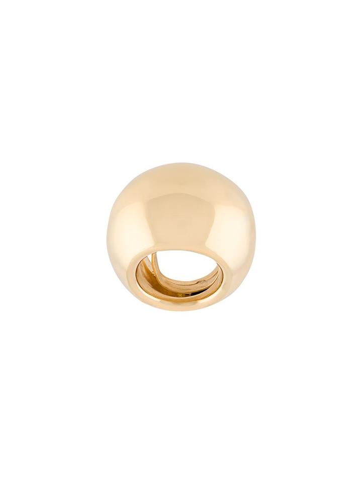 Mm6 Maison Margiela Oversized Ring, Women's, Size: Small, Metallic
