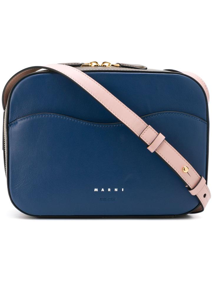 Marni Shell Shoulder Bag - Blue