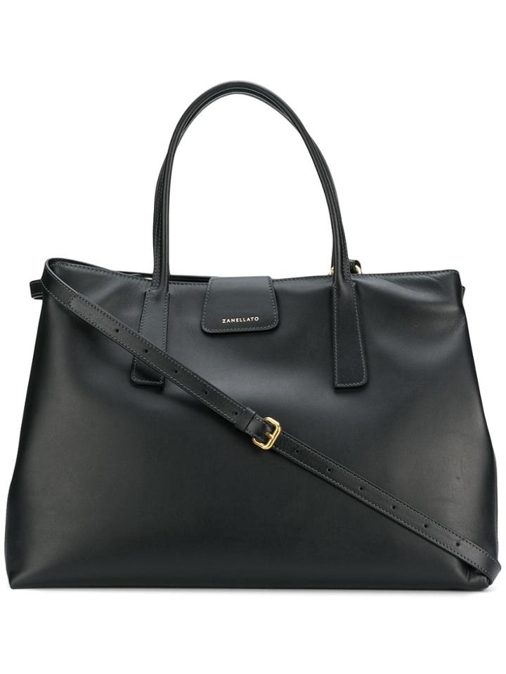 Zanellato Trapeze Tote Bag - Black