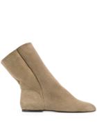 Isabel Marant Rullee Shearling Boots - Green