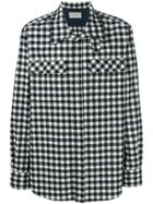Holland & Holland Double Pocket Gingham Shirt - Blue