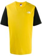 The North Face Two-tone Logo T-shirt - Yellow