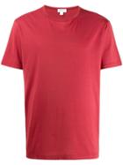 Sunspel Crew Neck T-shirt - Red