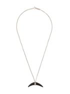 Isabel Marant Horn Pendant Necklace - Silver