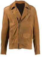 Salvatore Santoro Biker Jacket - Neutrals