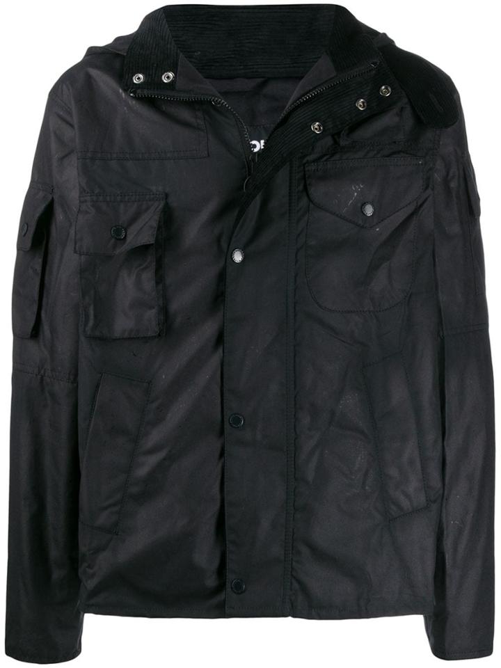 Barbour X Engineered Garments Zip-up Raincoat - Blue