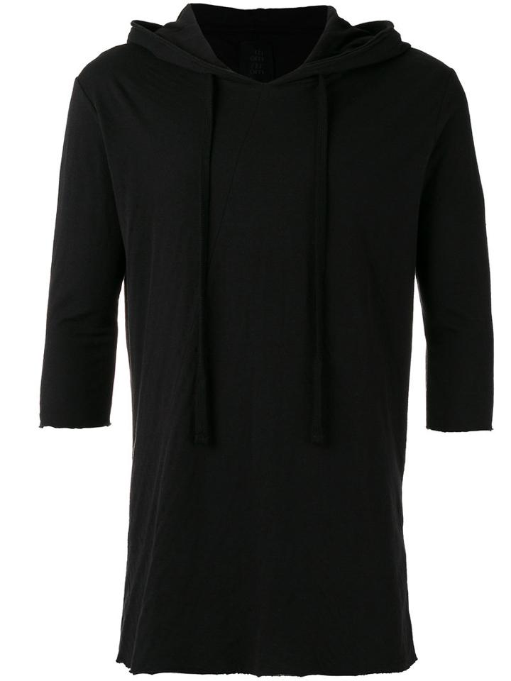 Thom Krom Strings Hoodie, Men's, Size: Medium, Black, Cotton