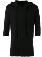 Thom Krom Strings Hoodie, Men's, Size: Medium, Black, Cotton
