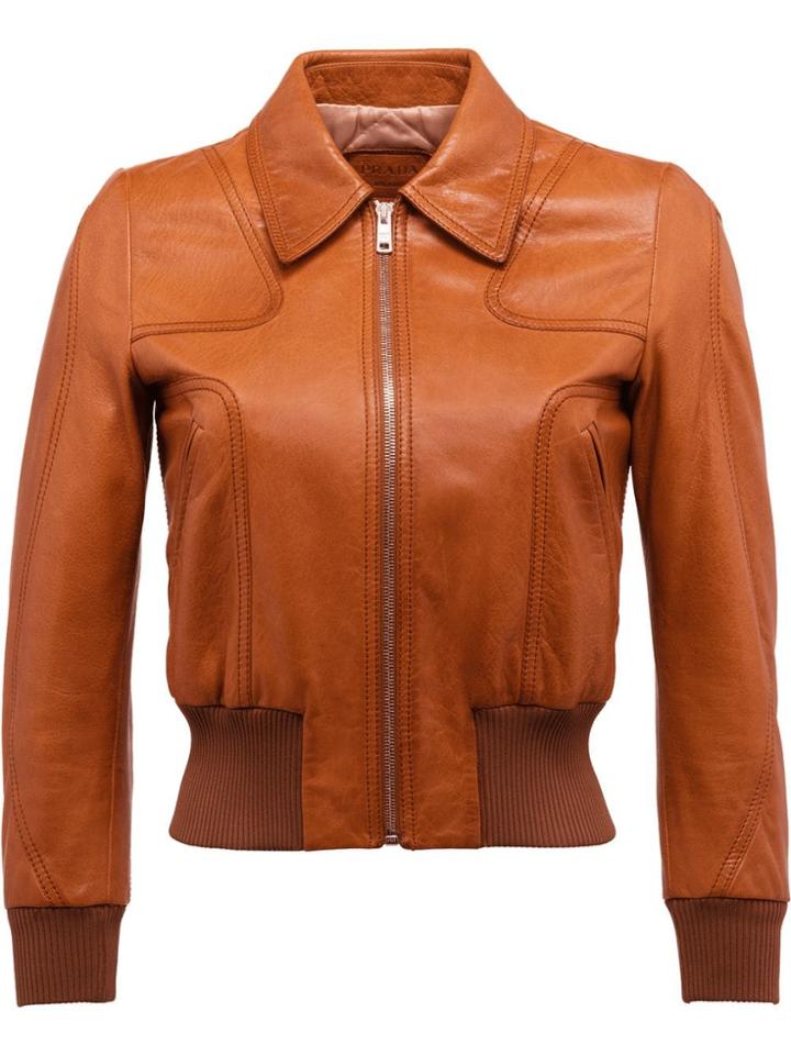 Prada Bomber Jacket - Brown