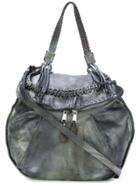 Giorgio Brato Whipstitch Detail Shoulder Bag - Grey