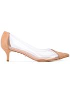 Schutz Transparent Vynil Ballerina Shoes - Neutrals