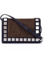 Tomasini Mirror Squares Crossbody Bag, Women's, Black