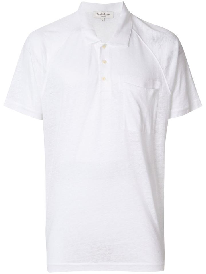 Ymc Classic Polo Shirt - White