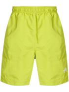Stussy Contrast Band Swim Shorts - Green
