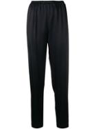 Forte Forte High Waisted Tapered Trousers - Black