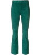 Dorothee Schumacher Cropped Straight Trousers - Green