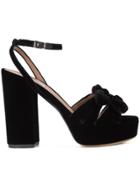 Tabitha Simmons Jodie Platform Sandals - Black