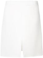 Courrèges Straight Skirt - White