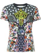 Mary Katrantzou 'cosmo' T-shirt, Women's, Size: Xs, Cotton/spandex/elastane