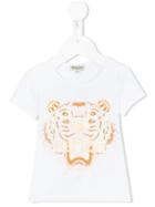 Kenzo Kids Tiger Print T-shirt, Toddler Girl's, Size: 24 Mth, White