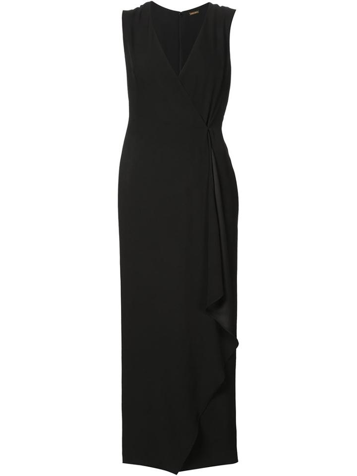 Adam Lippes V-neck Wrap Maxi Dress