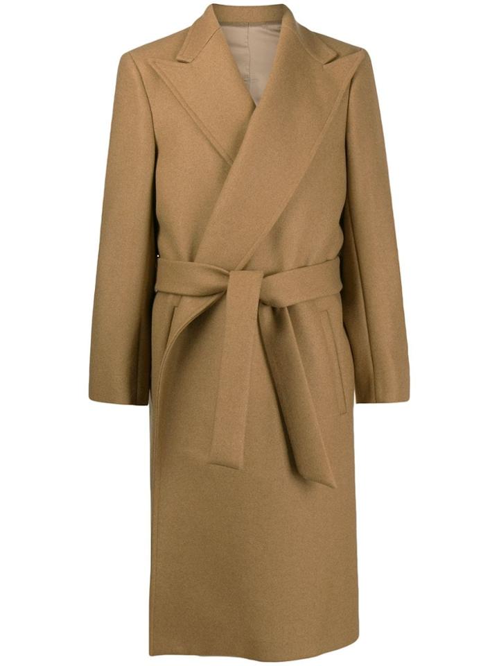 Christian Pellizzari Tie Waist Coat - Neutrals