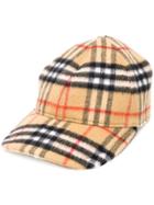 Burberry Vintage Check Cap - Brown