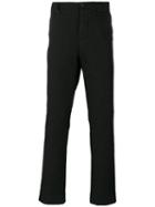 Hannes Roether - Straight-fit Chinos - Men - Cotton/polyester/spandex/elastane - S, Black, Cotton/polyester/spandex/elastane