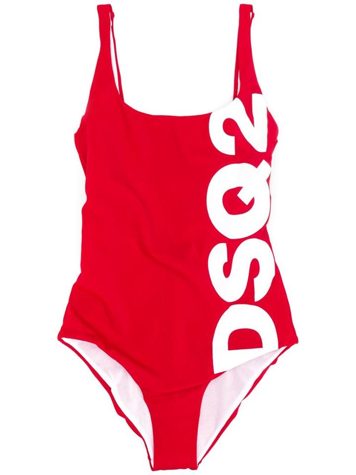 Dsquared2 Kids Logo Print Swimsuit