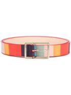 Paul Smith Striped Belt - Multicolour