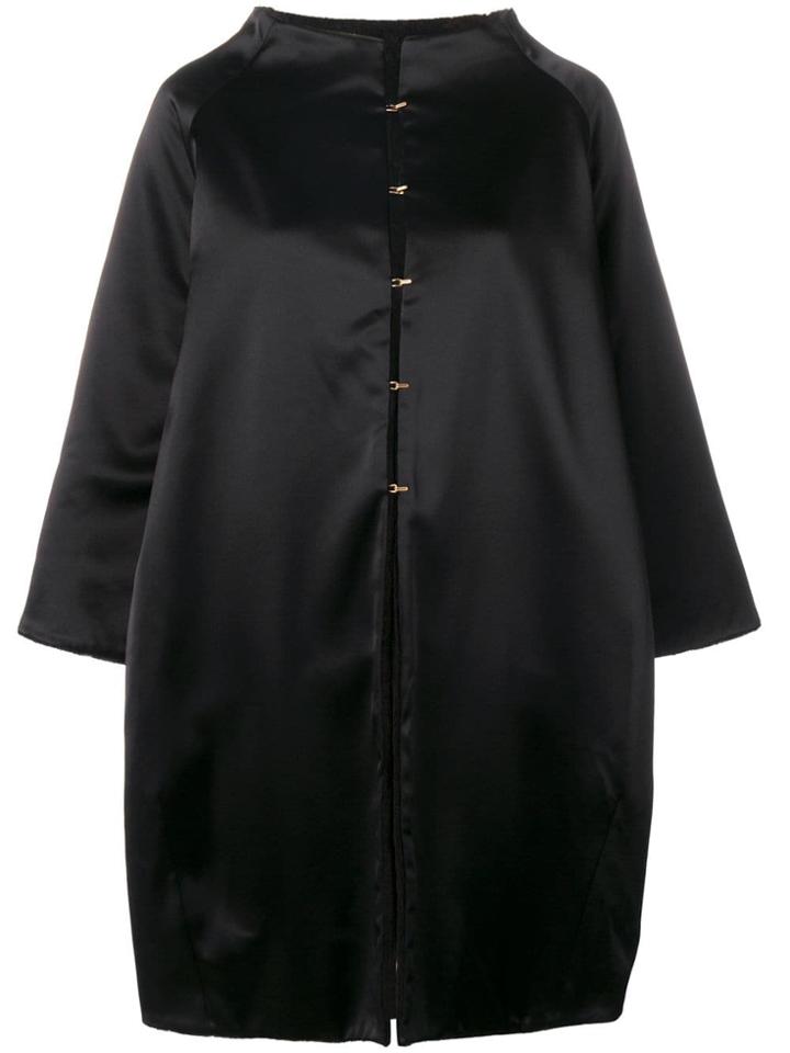 Gianluca Capannolo Monica Reversible Coat - Black