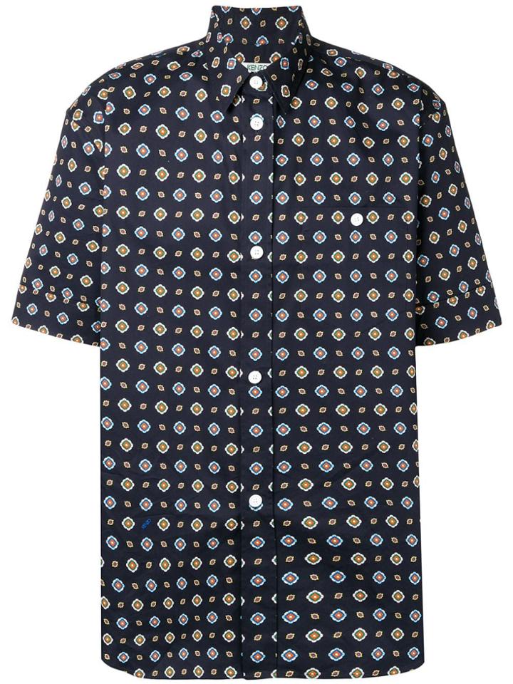 Kenzo Short-sleeved Shirt - Blue