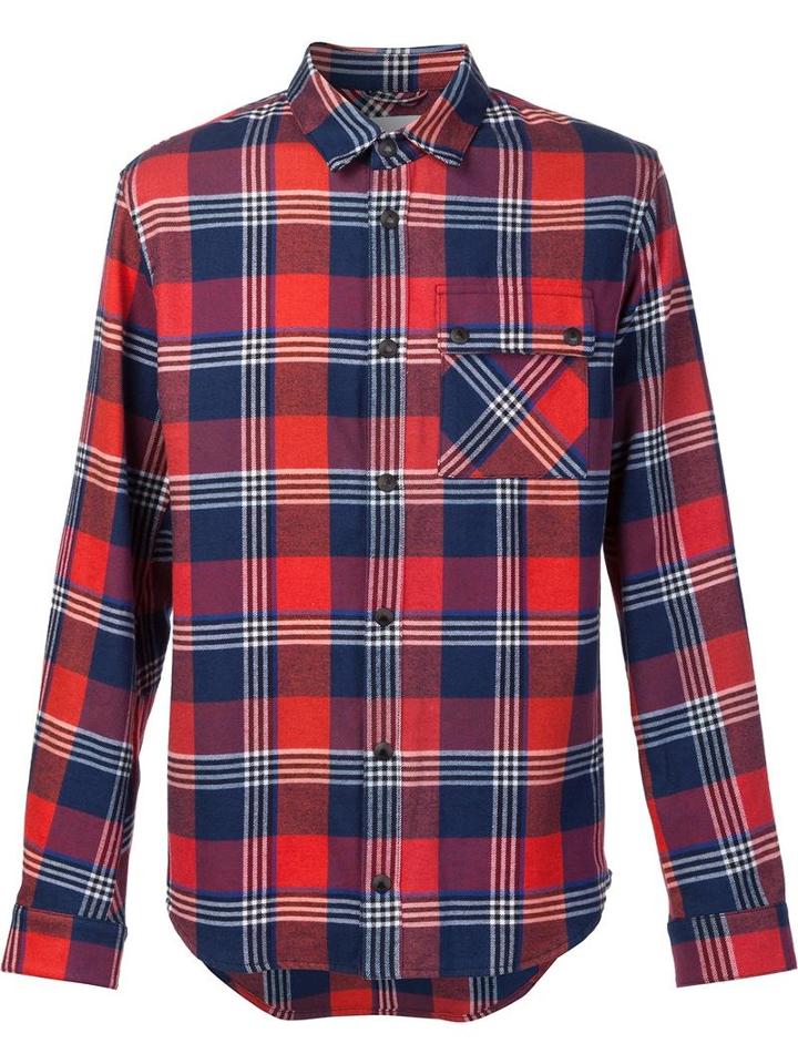 Aztech Mountain 'loge Peak Ski' Shirt, Men's, Size: Xxl, Red, Polyester/cotton