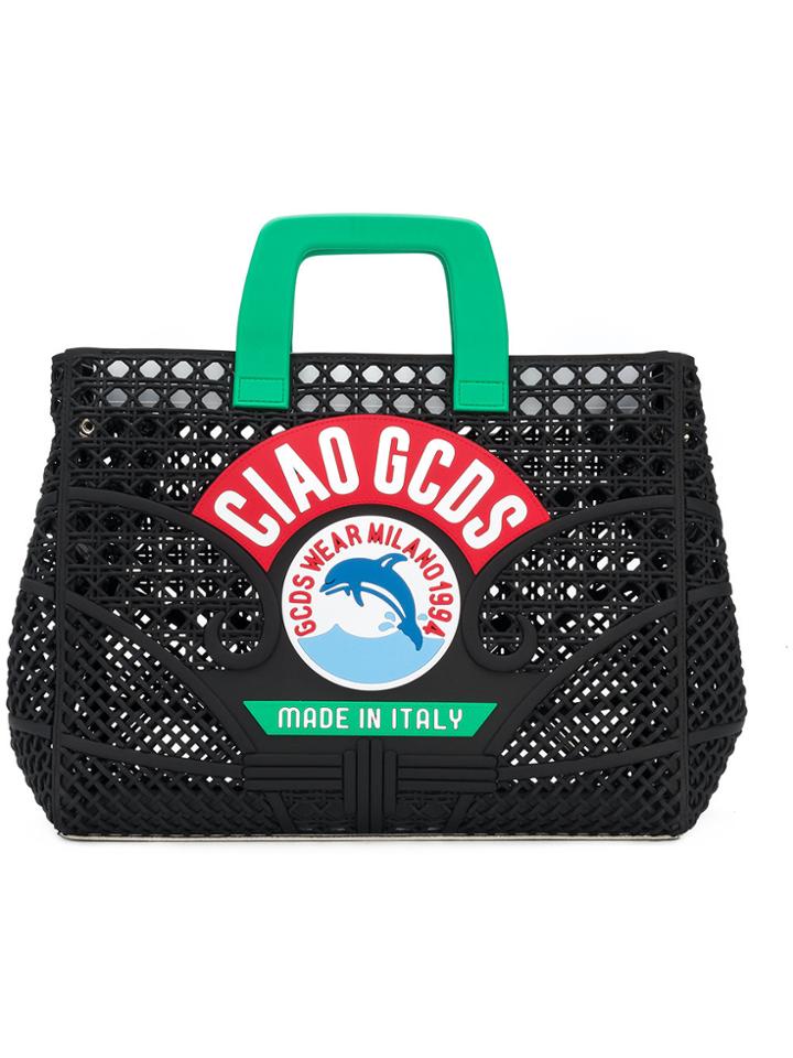 Gcds Ciao Tote Bag - Black