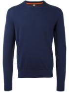 Ps By Paul Smith Round Neck Jumper - Blue