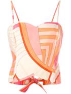 Emilio Pucci Vintage Abstract Print Top