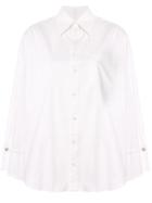 Toga Long Sleeved Boxy Fit Shirt - White
