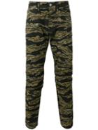 G-star Camouflage Print Trousers, Men's, Size: 32, Black, Cotton/polyester