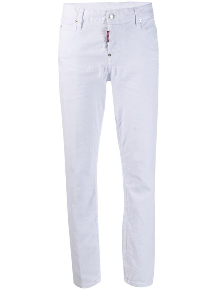 Dsquared2 Dool Girl Dyed Jeans - White