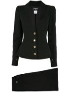 Chanel Pre-owned Two-piece Skirt Suit - Black