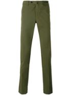 Pt01 - Slim-fit Trousers - Men - Cotton/spandex/elastane - 48, Green, Cotton/spandex/elastane
