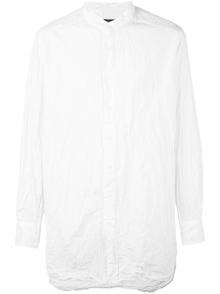 Casey Casey Crisp Light Shirt, Men's, Size: Large, White, Cotton