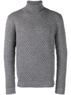 Eleventy Turtleneck Sweater - Grey
