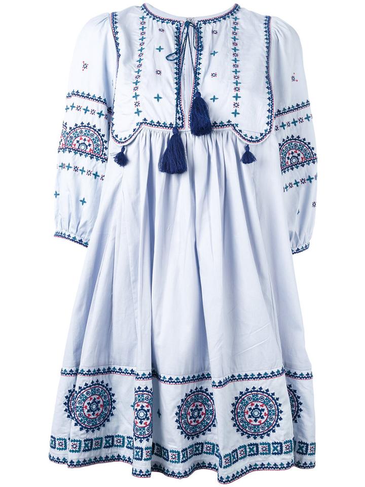 Talitha Sindhi Dress, Women's, Size: Medium, Blue, Cotton