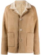 Giorgio Brato Reversible Shearling Jacket - Neutrals